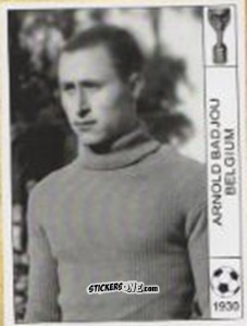 Cromo Arnold Badjou - World Cup Jules Rimet-Uruguay 1930 n. 141 - AM
