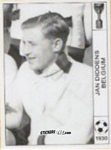 Figurina Jan Diddens - World Cup Jules Rimet-Uruguay 1930 n. 145 - AM