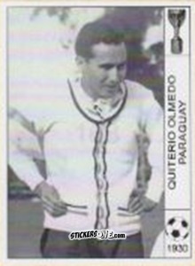 Sticker Quiterio Olmedo - World Cup Jules Rimet-Uruguay 1930 n. 149 - AM