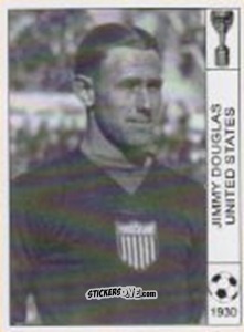 Cromo Jimmy Douglas - World Cup Jules Rimet-Uruguay 1930 n. 162 - AM