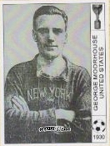 Sticker George Moorhouse - World Cup Jules Rimet-Uruguay 1930 n. 163 - AM