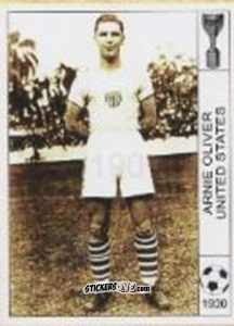 Figurina Arnie Oliver - World Cup Jules Rimet-Uruguay 1930 n. 171 - AM