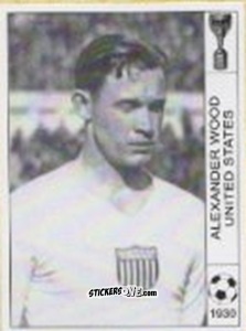 Sticker Alexander Wood - World Cup Jules Rimet-Uruguay 1930 n. 172 - AM
