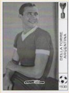 Sticker Della Torre - World Cup Jules Rimet-Uruguay 1930 n. 20 - AM