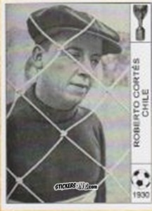 Cromo Roberto Cortes - World Cup Jules Rimet-Uruguay 1930 n. 25 - AM
