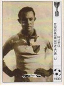 Figurina C. Schneberger - World Cup Jules Rimet-Uruguay 1930 n. 28 - AM