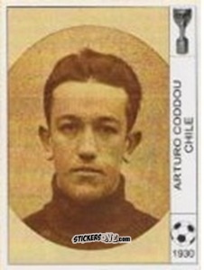 Cromo Arturo Coddou - World Cup Jules Rimet-Uruguay 1930 n. 30 - AM