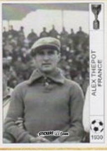 Sticker Alex Thepot - World Cup Jules Rimet-Uruguay 1930 n. 33 - AM
