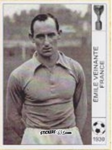 Sticker Emile Veinante - World Cup Jules Rimet-Uruguay 1930 n. 37 - AM