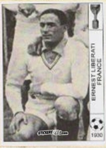 Figurina Ernest Liberati - World Cup Jules Rimet-Uruguay 1930 n. 41 - AM