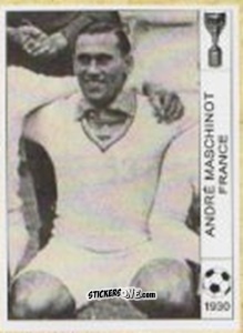 Figurina Andre Maschinot - World Cup Jules Rimet-Uruguay 1930 n. 42 - AM