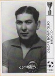 Cromo Oscar Bonfiglio - World Cup Jules Rimet-Uruguay 1930 n. 46 - AM