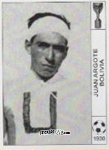 Cromo Juan Argote - World Cup Jules Rimet-Uruguay 1930 n. 56 - AM