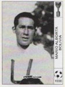 Cromo Mario Alborta - World Cup Jules Rimet-Uruguay 1930 n. 58 - AM