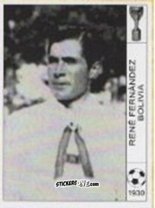 Cromo Renè Fernandez - World Cup Jules Rimet-Uruguay 1930 n. 60 - AM