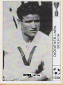 Cromo Diogenes Lara - World Cup Jules Rimet-Uruguay 1930 n. 61 - AM