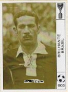 Sticker Alfredo Brilhante Da Costa - World Cup Jules Rimet-Uruguay 1930 n. 68 - AM