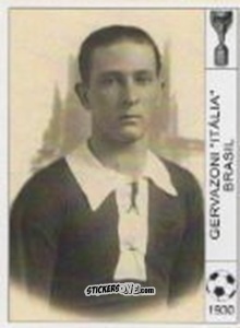 Sticker Gervazoni Italia - World Cup Jules Rimet-Uruguay 1930 n. 72 - AM