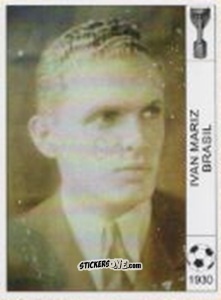 Cromo Ivan Mariz - World Cup Jules Rimet-Uruguay 1930 n. 76 - AM