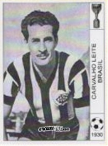 Sticker Carvalho Leite - World Cup Jules Rimet-Uruguay 1930 n. 77 - AM