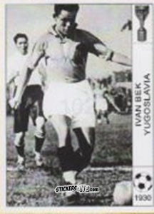 Cromo Ivan Bek - World Cup Jules Rimet-Uruguay 1930 n. 84 - AM