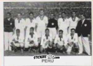 Figurina Perù - World Cup Jules Rimet-Uruguay 1930 n. 91 - AM