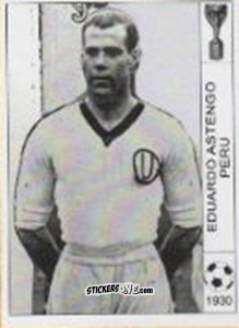 Sticker Eduardo Astengo - World Cup Jules Rimet-Uruguay 1930 n. 95 - AM