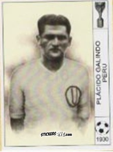 Sticker Placido Galindo - World Cup Jules Rimet-Uruguay 1930 n. 97 - AM