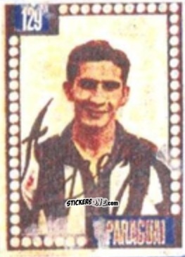 Figurina Atilio López - Craques do Campeonato Mundial de Futebol 1950
 n. 129 - A. AMERICANA
