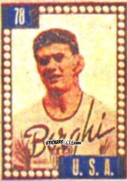Sticker Frank Borghi - Craques do Campeonato Mundial de Futebol 1950
 n. 78 - A. AMERICANA
