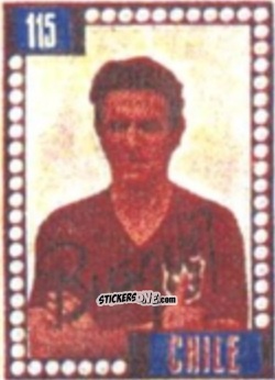 Sticker Miguel Busquets - Craques do Campeonato Mundial de Futebol 1950
 n. 115 - A. AMERICANA
