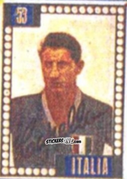 Sticker Gino Cappello - Craques do Campeonato Mundial de Futebol 1950
 n. 53 - A. AMERICANA
