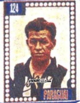 Sticker Casiano Céspedes - Craques do Campeonato Mundial de Futebol 1950
 n. 124 - A. AMERICANA
