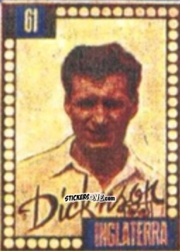 Figurina Jimmy Dickinson - Craques do Campeonato Mundial de Futebol 1950
 n. 61 - A. AMERICANA

