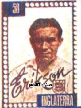 Cromo Erikson - Craques do Campeonato Mundial de Futebol 1950
 n. 58 - A. AMERICANA
