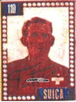 Figurina Jacques Fatton - Craques do Campeonato Mundial de Futebol 1950
 n. 110 - A. AMERICANA
