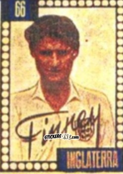 Figurina Tom Finney - Craques do Campeonato Mundial de Futebol 1950
 n. 66 - A. AMERICANA
