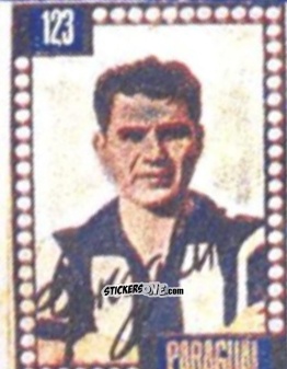 Figurina Alberto González - Craques do Campeonato Mundial de Futebol 1950
 n. 123 - A. AMERICANA
