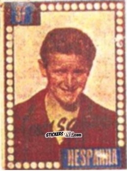 Figurina Gonzalvo III - Craques do Campeonato Mundial de Futebol 1950
 n. 37 - A. AMERICANA
