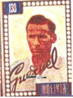 Cromo Gueruel - Craques do Campeonato Mundial de Futebol 1950
 n. 138 - A. AMERICANA

