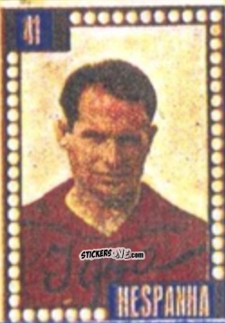 Figurina Igoa - Craques do Campeonato Mundial de Futebol 1950
 n. 41 - A. AMERICANA
