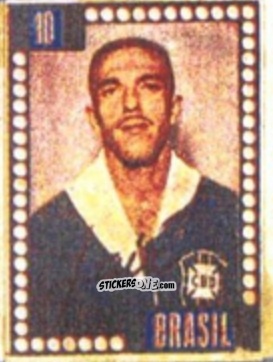 Sticker Jair Rosa Pinto - Craques do Campeonato Mundial de Futebol 1950
 n. 10 - A. AMERICANA

