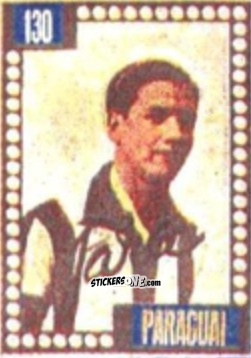 Sticker Darío Jara Saguier - Craques do Campeonato Mundial de Futebol 1950
 n. 130 - A. AMERICANA
