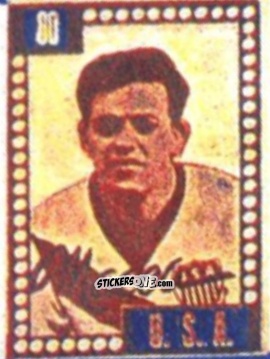 Sticker Joe Maca - Craques do Campeonato Mundial de Futebol 1950
 n. 80 - A. AMERICANA
