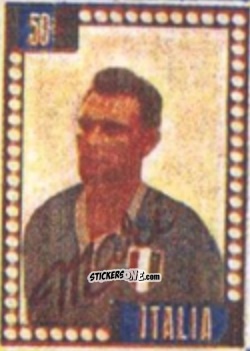 Sticker Mari - Craques do Campeonato Mundial de Futebol 1950
 n. 50 - A. AMERICANA

