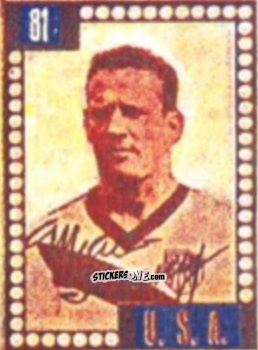 Sticker Ed Mcilvenny - Craques do Campeonato Mundial de Futebol 1950
 n. 81 - A. AMERICANA
