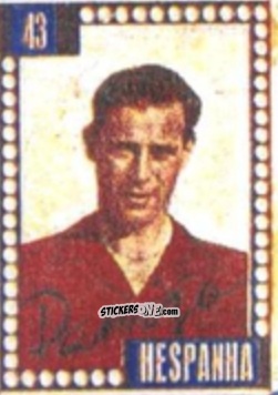 Sticker José Luis Panizo - Craques do Campeonato Mundial de Futebol 1950
 n. 43 - A. AMERICANA
