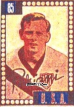 Sticker Gino Pariani - Craques do Campeonato Mundial de Futebol 1950
 n. 85 - A. AMERICANA
