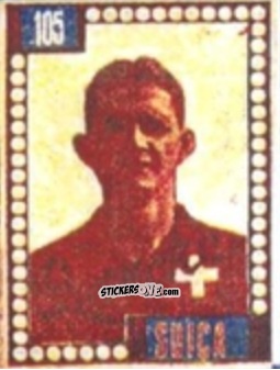 Sticker Roger Quinche - Craques do Campeonato Mundial de Futebol 1950
 n. 105 - A. AMERICANA
