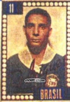 Sticker Francisco Rodrigues - Craques do Campeonato Mundial de Futebol 1950
 n. 11 - A. AMERICANA
